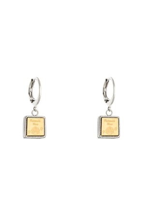 Earrings Mermaid Vibes Couleur or  & Argenté Acier inoxydable h5
